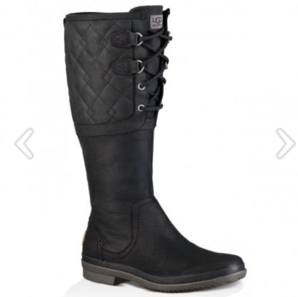 UGG Shoes - Ugg Elsa Deco Waterproof quilted boot